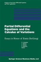COLOMBIN, COLOMBINI, Colombini, Ferruccio Colombini, MARIN, Marino... - Partial Differential Equations and the Calculus of Variations