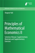 Shapoor Vali - Principles of Mathematical Economics II
