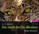 H. G. Wells, Herbert G. Wells, Torsten Michaelis - Die Insel des Dr. Moreau, 3 Audio-CD (Audiolibro)