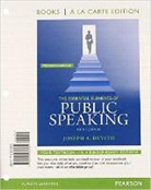 Joseph A. DeVito, Harrap's Publishing - The Essential Elements of Public Speaking, Books a la Carte Plus Mycommunicationlab -- Access Card Package