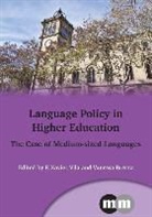 Vanessa Bretxa, F. Xavier Vila Moreno, F Xavier Vila & Vanessa Bretxa, F Xavier Vila, F. Xavier Vila, Vanessa Bretxa... - Language Policy in Higher Education