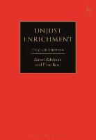 Elise Bant, Elise Edelman Bant, Professor Elise (The University of Western A Bant, Professor Elise (The University of Western Australia) Bant, James Edelman, Edelman James... - Unjust Enrichment