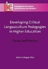 Adriana Raquel D¿, Adriana Raquel Diaz, Adriana Raquel Díaz - Developing Critical Languaculture Pedagogies in Higher Education