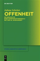 Juliane Schröter - Offenheit