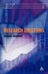 Richard Andrews, Richard (University of York) Andrews, Andrews Richard - Research Questions
