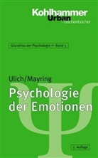 Philipp Mayring, Diete Ulich, Dieter Ulich, Herbert Selg, Diete Ulich - Grundriss der Psychologie - 5: Psychologie der Emotionen