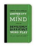 Chris Maslanka, Christopher Maslanka - University of the Mind: Devilishly Difficult Word Play