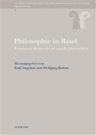 Emil Angehrn, Emil Angehrn, Wolfgang Rother - Philosophie in Basel