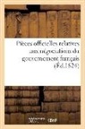 Sans Auteur, Sans Auteur, XXX - Pieces officielles relatives aux