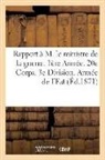 Sans Auteur, Sans Auteur, XXX - Rapport a m. le ministre de la