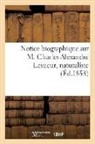 Sans Auteur, Eug Marcel, MARCEL EUG., Sans Auteur, XXX - Notice biographique sur m.
