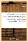J. Bazin, Joseph Bazin, BAZIN J., Bazin-j - Orbidaie, ou lettres et mots