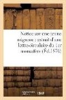 Sans Auteur, Sans Auteur, XXX - Notice sur une jeune negresse: