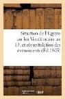 Sans Auteur, Sans Auteur, XXX - Situation de l egypte au 1er