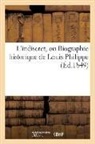 Sans Auteur, Sans Auteur, XXX - L indiscret, ou biographie