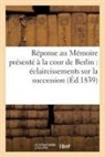 Sans Auteur, Zéa Bermudez, BERMUDEZ ZEA, Sans Auteur, XXX - Reponse au memoire presente a la