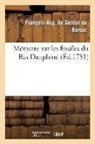 de Genton Du Barsac-F-A, François-Aug de Genton Du Barsac, De genton du barsac-, de Genton Du Barsac-F-A, Genton du Barsac (De, GENTON DU BARSAC F-A - Memoire sur les fossiles du bas