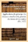 de Lambel, De lambel-a-j-m, Lambel (De) A-J-M., LAMBEL A-J-M., de Lambel-A-J-M - Applications du principe des