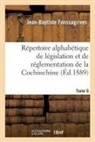 Jean-Baptiste Fonssagrives, Fonssagrives-J-B, Laffont - Repertoire alphabetique de