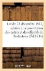 Sans Auteur, Adolphe Lanoë, Sans Auteur - Loi du 23 decembre 1912 modifiee
