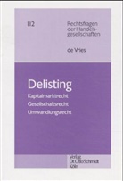 Kolja DeVries, Kolja de Vries - Delisting