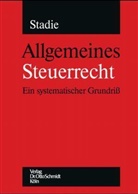 Holger Stadie - Allgemeines Steuerrecht