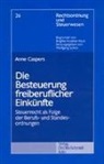 Anne Caspers - Die Besteuerung freiberuflicher Einkünfte