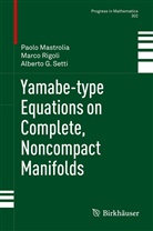 Paol Mastrolia, Paolo Mastrolia, Marc Rigoli, Marco Rigoli, Alberto G Setti - Yamabe-type Equations on Complete, Noncompact Manifolds