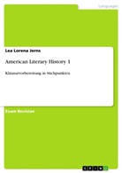 Lea Lorena Jerns - American Literary History 1