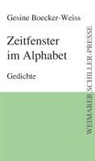 Gesine Boecker-Weiss - Zeitfenster im Alphabet