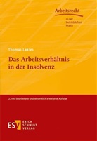 Thomas Lakies - Das Arbeitsverhältnis in der Insolvenz