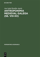 Ana I. Boullon Agrelo, Ana Isabel Boullón Agrelo - Antroponimia medieval galega (ss. VIII-XII)