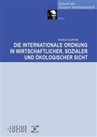 Ronald Clapham - Die internationale Ordnung in wirtschaftlicher, sozialer und ökologischer Sicht