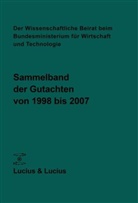 Bundesministerium Für Wirtschaft Und Technologie - Der Wissenschaftliche Beirat beim Bundesministerium für Wirtschaft und Technologie