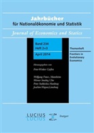 Uw Cantner, Uwe Cantner, Dosi, Dosi, Giovanni Dosi - Jahrbücher für Nationalökonomie und Statistik - 234/2+3: Frontiers in Evolutionary Economics