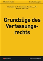 Harald Eberhard, Julia Kolar, Emanuel Manolas, Emmanuel Manolas, Petra Pani - Grundzüge des Verfassungsrechts