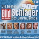Various - Die besten 90er Schlager des Jahrtausends, 2 Audio-CDs (Hörbuch)