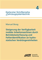 Manuel Boog - Steigerung der Verfügbarkeit mobiler Arbeitsmaschinen durch Betriebslasterfassung und Fehleridentifikation an hydrostatischen Verdrängereinheiten