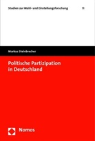 Markus Steinbrecher - Politische Partizipation in Deutschland