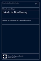 Dieter S. Lutz - Friede in Bewährung