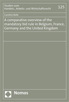 Caroline Bolle - A comparative overview of the mandatory bid rule in Belgium, France, Germany and the United Kingdom