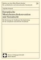 Angelika Schmidt - Europäische Menschenrechtskonvention und Sozialrecht