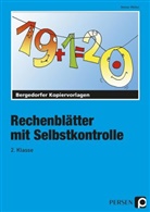 Heiner Müller - Rechenblätter mit Selbstkontrolle - 2. Klasse; .
