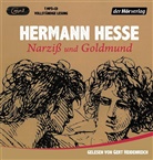 Hermann Hesse, Gert Heidenreich - Narziß und Goldmund, 1 Audio-CD, 1 MP3 (Hörbuch)