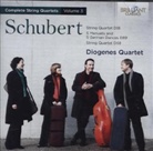 Diogenes Quartet, Franz Schubert - Complete String Quartets, 1 Audio-CD. Vol.3 (Audio book)