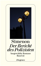Georges Simenon - Ausgewählte Romane in 50 Bänden - Bd. 22: Der Bericht des Polizisten