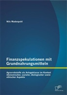 Nils Wadenpohl - Finanzspekulationen mit Grundnahrungsmitteln: Agrarrohstoffe als Anlageklasse im Kontext ökonomischer, sozialer, ökologischer sowie ethischer Aspekte