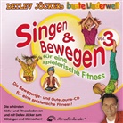 Detle Jöcker, Detlev Jöcker, Peter Jöcker - Singen & Bewegen für eine spielerische Fitness. Vol.3, Audio-CD (Audiolibro)