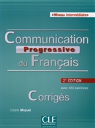 Communication Progressive du Français, Niveau intermédiaire, Corrigés