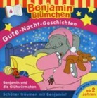 Jürgen Kluckert, K. Primel - Benjamin Blümchen, Gute-Nacht-Geschichten - Benjamin und die Glühwürmchen, 1 Audio-CD (Hörbuch)
